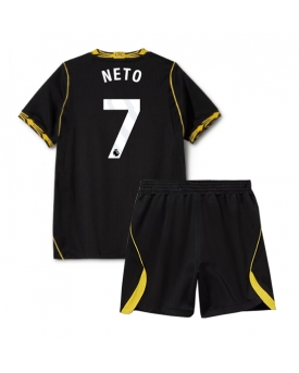 Chelsea Pedro Neto #7 Maglia Gara Trasferta Repliche 2026-27 Bambino Maniche Corte Chelsea Pedro Neto #7 Maglia Gara Trasferta Repliche 2026-27 Bambino Maniche Corte